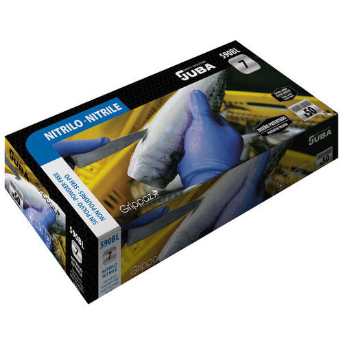 Gants chimie - Usage court GRIPPAZ NON POUDR&Eacute;S