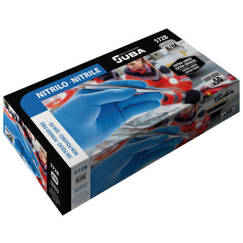 Gants chimie - Usage court NITRILE NON POUDR&Eacute;S