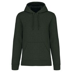 Sweat-shirt &agrave; capuche K4027 GREEN MARBLE HEATHER Niederkorn Differdange, Luxembourg