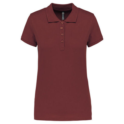 Polo MC femme piqu&eacute;