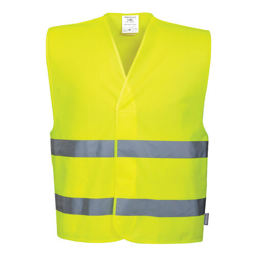 Gilet HV double bande baudrier