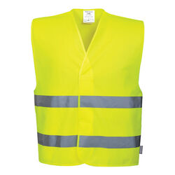 Gilet HV double bande baudrier Niederkorn Differdange, Luxembourg