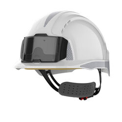 CASQUE DE S&Eacute;CURIT&Eacute; EVOLITE� AVEC PORTE BADGE, R&Eacute;FL