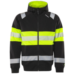 Sweat-shirt haute visibilit&eacute; avec capuche classe 1 7532 GKC