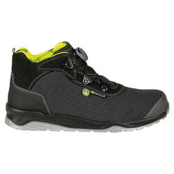POST SEASON ESD S3S FO SR BRODEQUIN NYLON NOIR/TISSU JAUNE/SEMELLE ANT.APT (ESD)