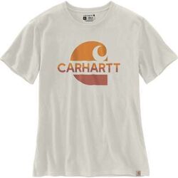SHORT-SLEEVE T-SHIRT WITH TWO-TONE CARHARTT C PRIN