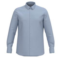 CHEMISE OXFORD MANCHES LONGUES HOMME