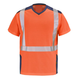 TEE SHIRT MANCHES COURTES FLUO SAFE XP