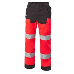 PANTALON GEN HV LUKLIGHT ROUGE/GRIS