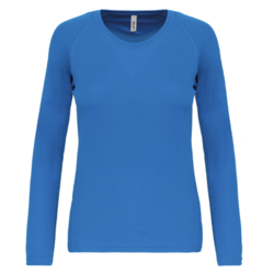 T-SHIRT DE SPORT MANCHES LONGUES FEMME