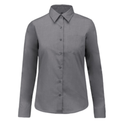 CHEMISE POPELINE POLYCOTON ENTRETIEN FACILE FEMME