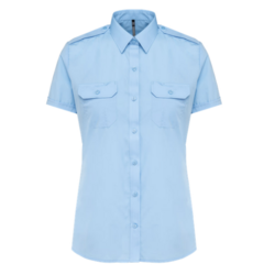CHEMISE PILOTE MANCHES COURTES FEMME
