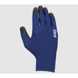 "AGILITY LITE" G. NYLON� BLEU AVEC LA PAUME ENDUIT