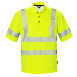 Polo haute visibilit&eacute; classe 2 7406 PHV