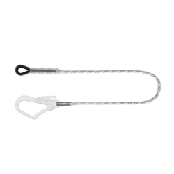 LONGE EN CORDE TRESS&Eacute;E 1,50 M AVEC MOUSQUETON FA 50 207 55