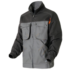 BLOUSON G-ROK GRIS/CARBONE/ORANGE