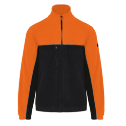 VESTE MICROPOLAIRE BICOLORE &Eacute;CORESPONSABLE UNISEXE