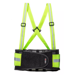 BACK SUPPORT BELT HI VIS