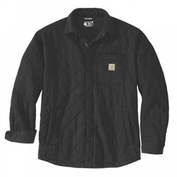 RAIN DEFENDER™ LOOSE FIT HEAVYWEIGHT QUILTED SNAP FRONT SHIRT JAC