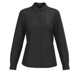 CHEMISE POPELINE POLYCOTON SANS POCHE ENTRETIEN FACILE FEMME
