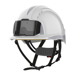 CASQUE DE S&Eacute;CURIT&Eacute; EVOLITE� AVEC PORTE BADGE, R&Eacute;FL