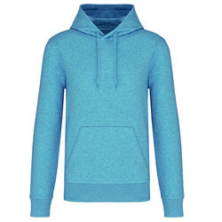 Sweat-shirt &agrave; capuche K4027 CLOUDY BLUE HEATHER Niederkorn Differdange, Luxembourg