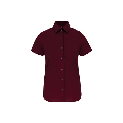 Chemise MC Femme Coton Stretch