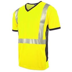 T-shirt HV col V bicolore Niederkorn Differdange, Luxembourg T-shirt HV col V bicolore Niederkorn Differdange, Luxembourg