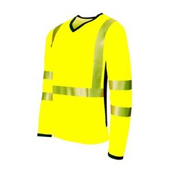 T-shirt HV col V bicolore Niederkorn Differdange, Luxembourg T-shirt HV col V bicolore Niederkorn Differdange, Luxembourg