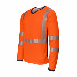 T-shirt HV col V bicolore Niederkorn Differdange, Luxembourg T-shirt HV col V bicolore Niederkorn Differdange, Luxembourg